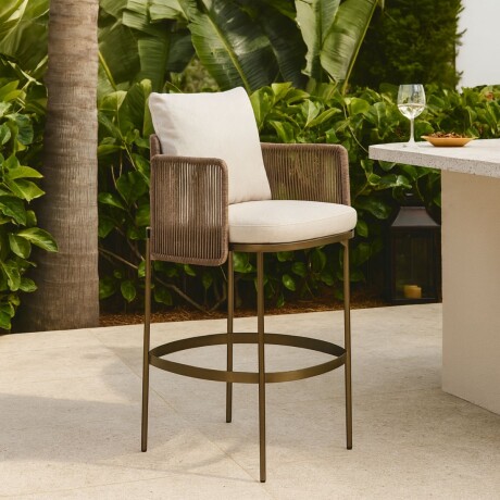 BANQUETA DE EXTERIOR SHADOW Gris