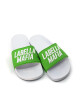 Chinelas Futura Blanca & Verde U