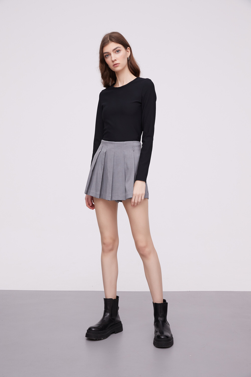 Short Mart Gris Medio