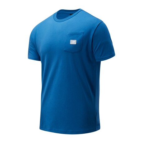 Remera New Balance de Hombre - ESSENTIALS POCKET -MT01567ONB OXYGEN BLUE