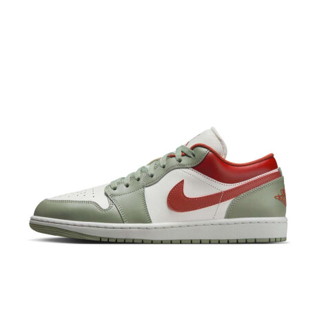 Championes Air Jordan 1 Bajo de Hombre verde
