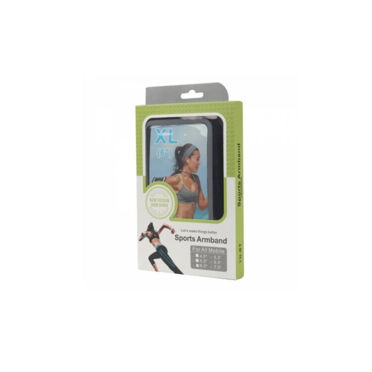 BANDA DEPORTIVA PARA BRAZO XL 7" NEGRO