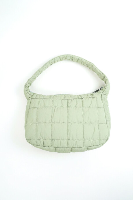 Cartera Quilted Verde