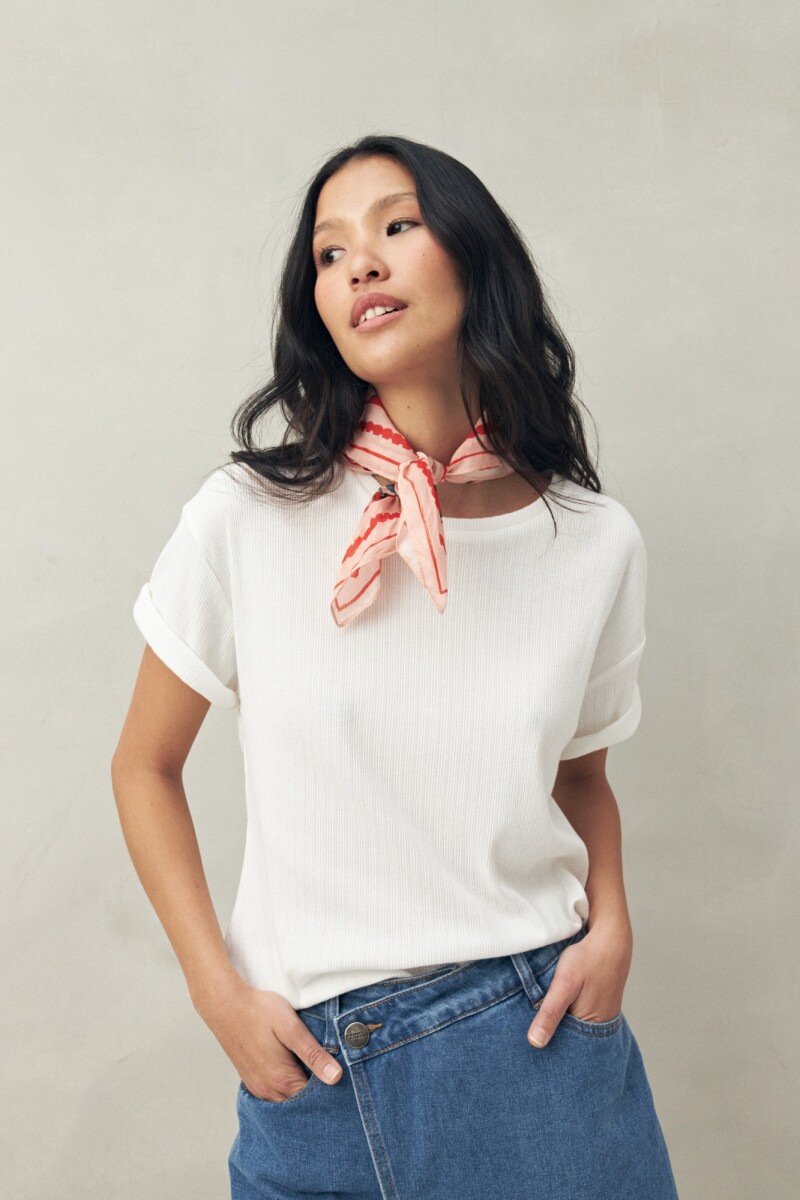 REMERA BASILE Blanco