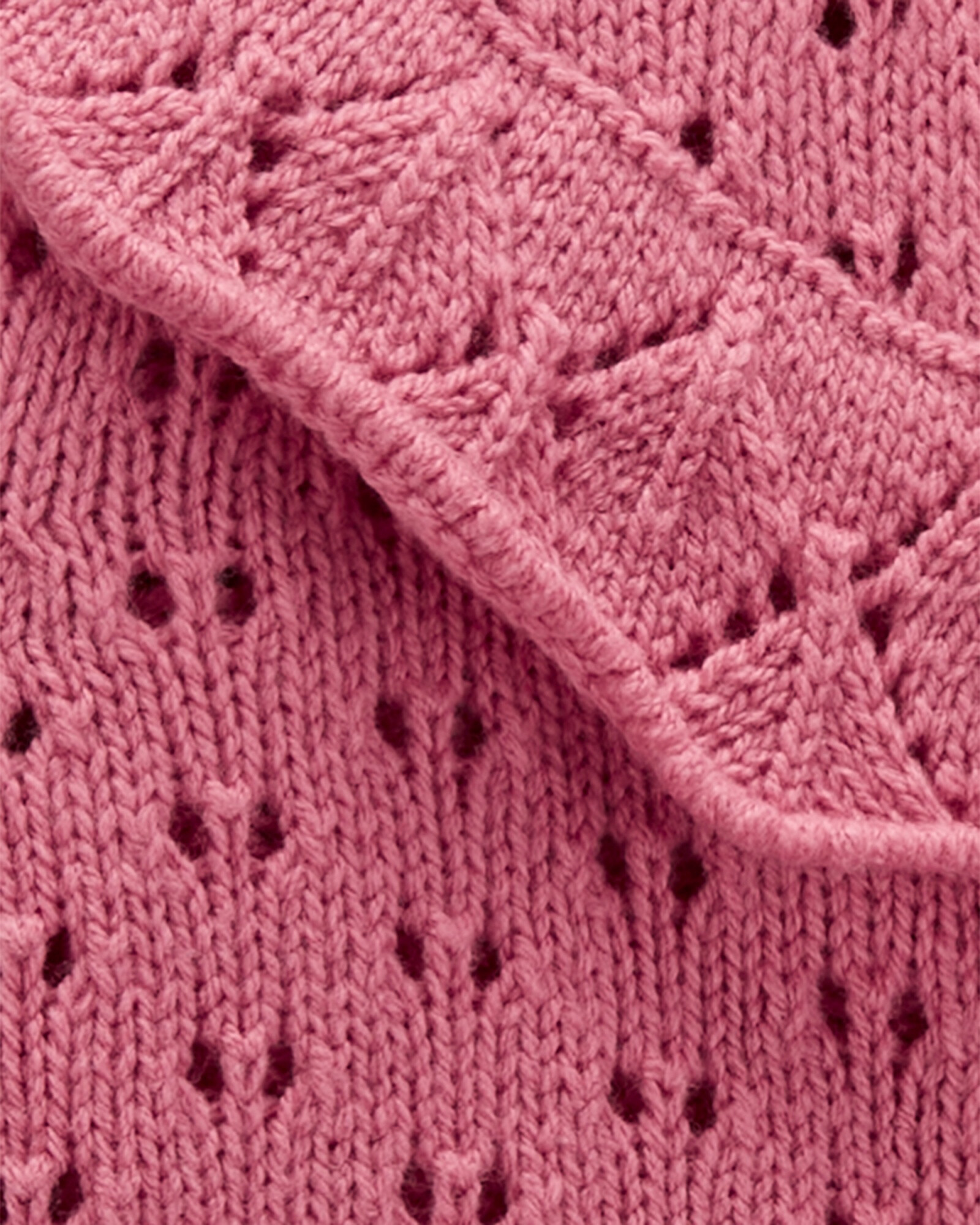 Saco a crochet, rosado Saco a crochet, rosado