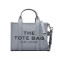 Marc Jacobs- Bolso de cuero, The Small Tote Bag Gris