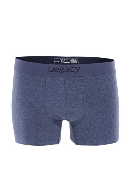 BOXER LISO PACK X3 Azul