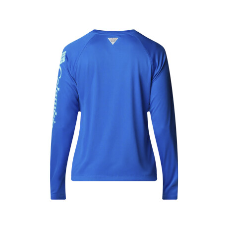 REMERA COLUMBIA TIDAL TEE II LONG SL Blue