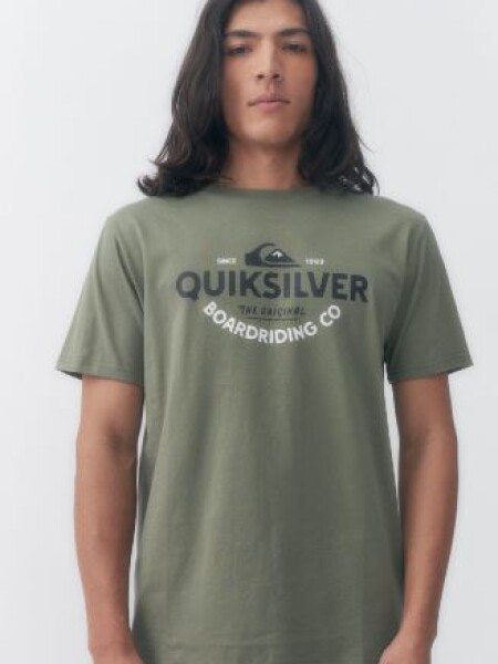T-SHIRT QUIKSILVER 40616 VERDE