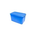 CAJA ORGANIZADORA APILABLE 20 LITROS AZUL