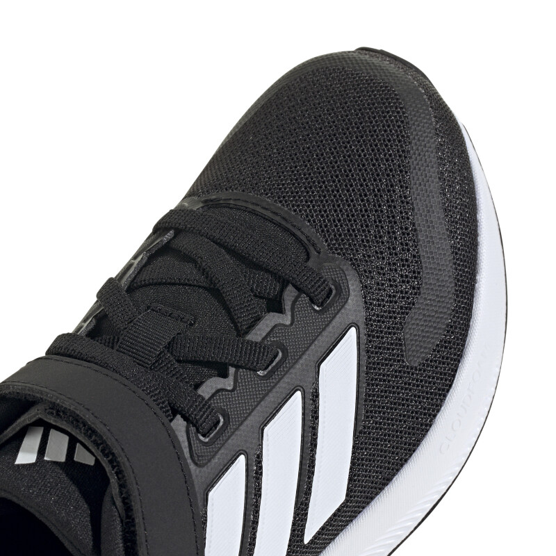 Championes de Niños Adidas Run Falcon 5 Negro - Blanco