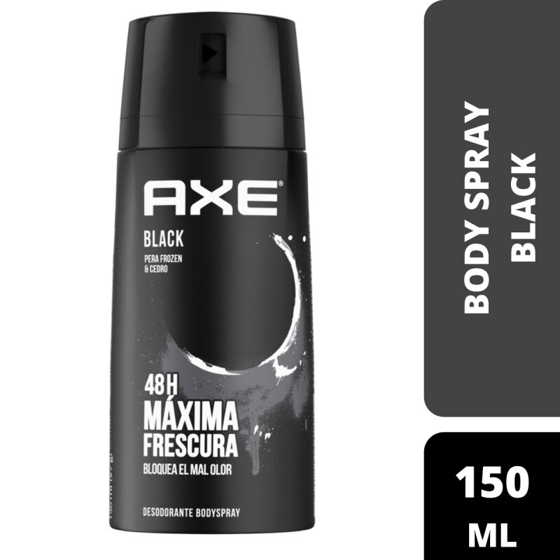 Desodorante Axe Body Spray Aerosol Black 150 ML