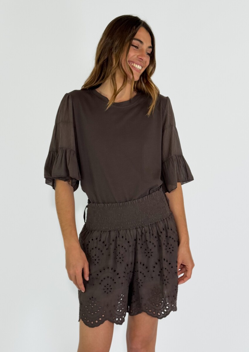 SHORT OTRANTO - CHOCOLATE 