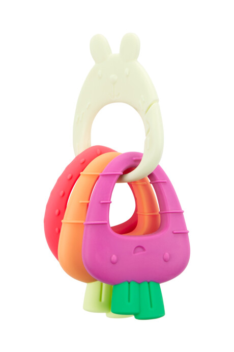 Juego de 4 mordillos, diseño granja Sin color