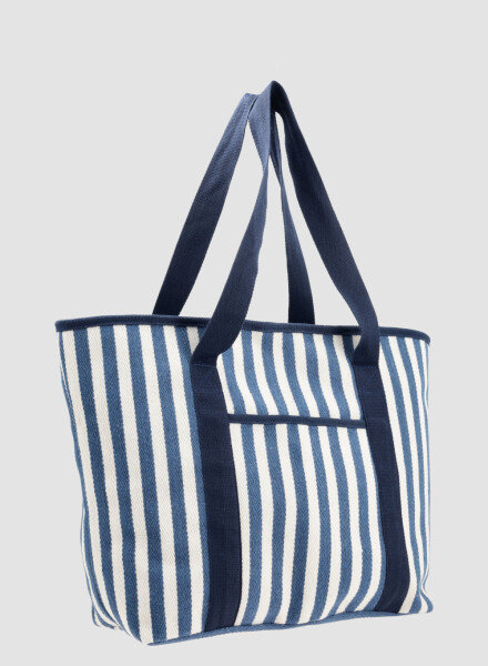 Bolso striped summer Azul