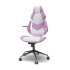 Silla De Oficina Reclinable Con Apoya Brazos (violeta/blanco) SILLA GAMER PL VIOLETA/BLANCO