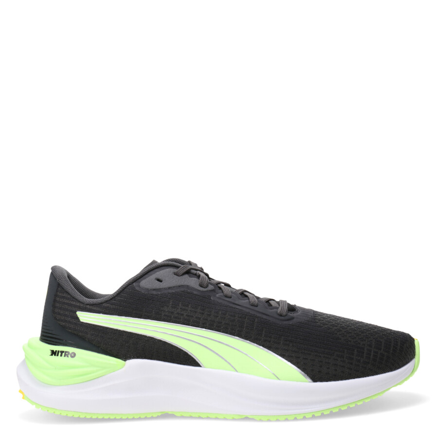 Championes de Hombre Puma Electrify Nitro 3 Negro - Verde