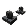 Almohadillas de Choque para levantamiento de pesas Reebok Negro