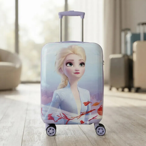 Valija Infantil Frozen 46 cm con Candado de Seguridad U