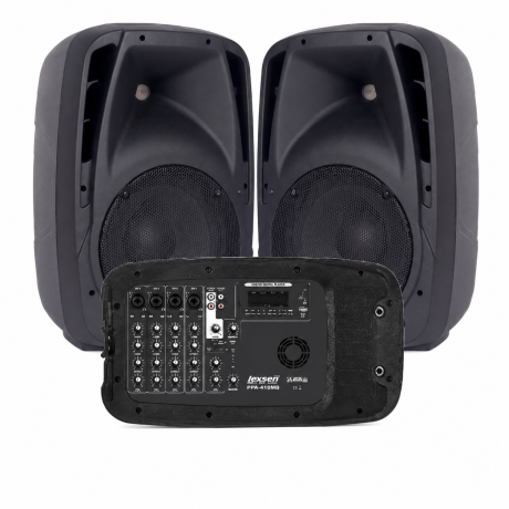 PARLANTE ACTIVO COMBO LEXSEN PPA410MB MIXER+2X10" PARLANTE ACTIVO COMBO LEXSEN PPA410MB MIXER+2X10"