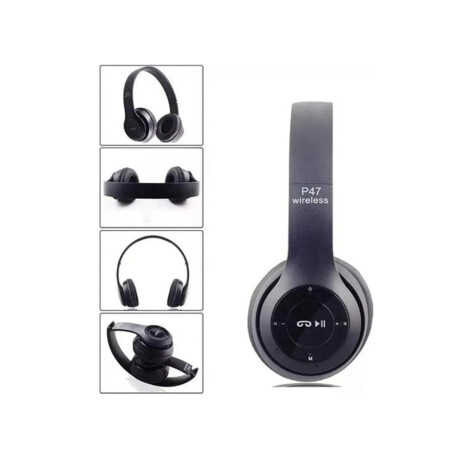 AURICULARES INALAMBRICOS BLUETOOTH VINCHA P47 ECONOMICOS NEGROS AURICULARES INALAMBRICOS BLUETOOTH VINCHA P47 ECONOMICOS NEGROS