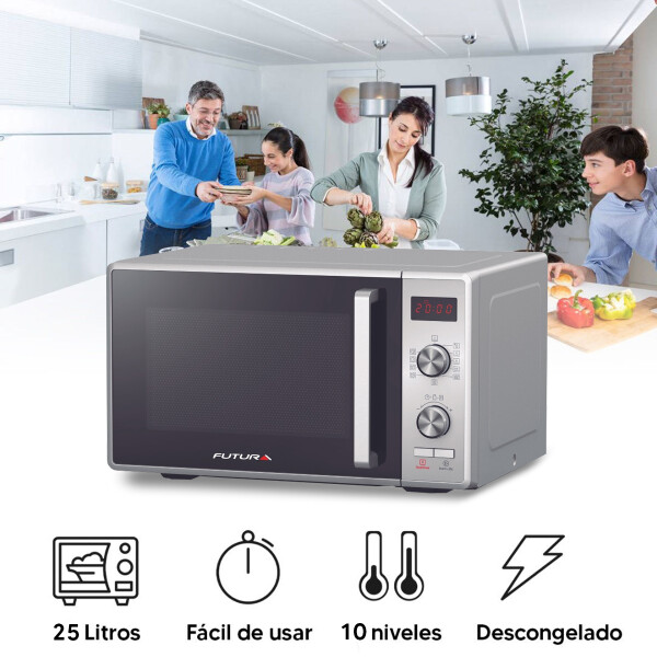 Microondas Futura Fut-mw25d MICROONDAS FUTURA 25LTS GRILL FUT-MW25DS