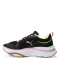 Championes de Mujer Puma Softride Divine Running Negro - Rosado - Fluor