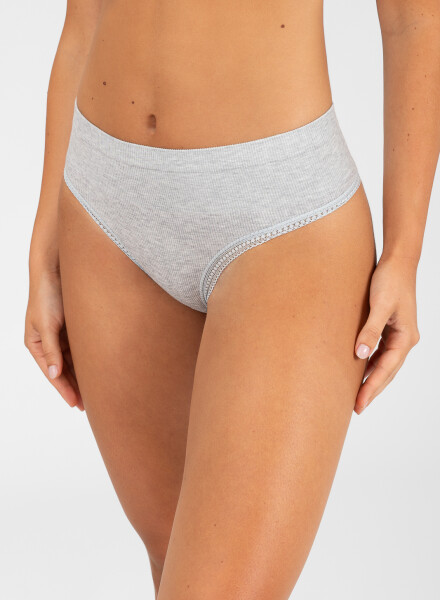 Bikini alta daisy Gris melange