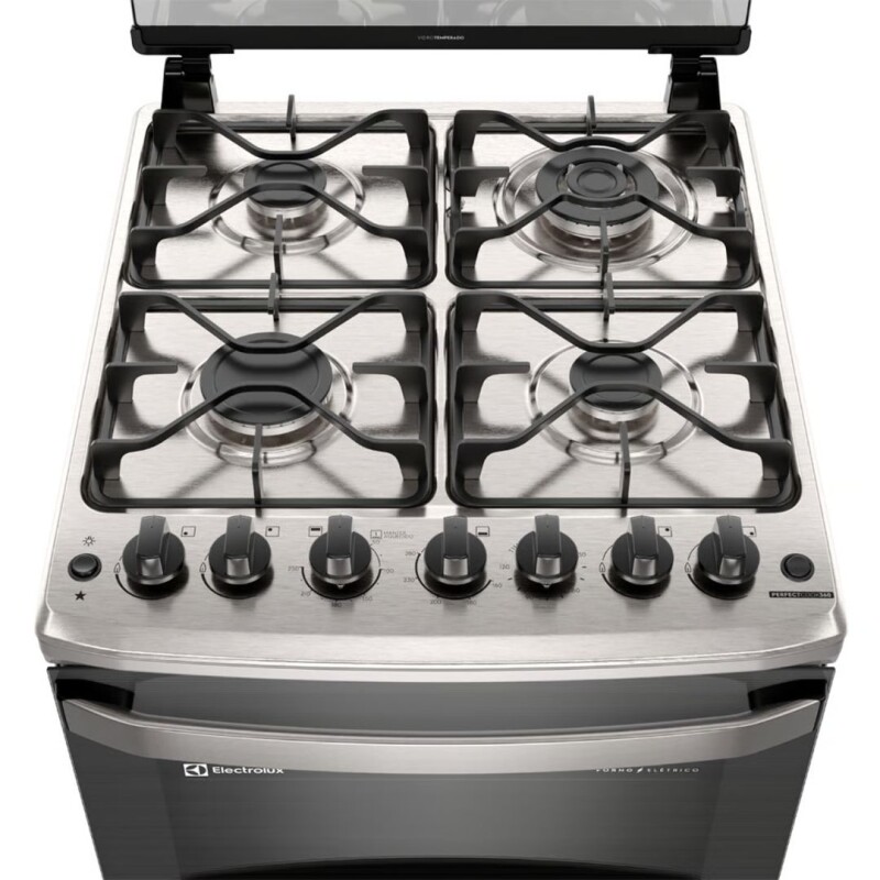 Cocina Electrolux Doble Horno Eléctrico/Gas FE4DC Cocina Electrolux Doble Horno Eléctrico/Gas FE4DC