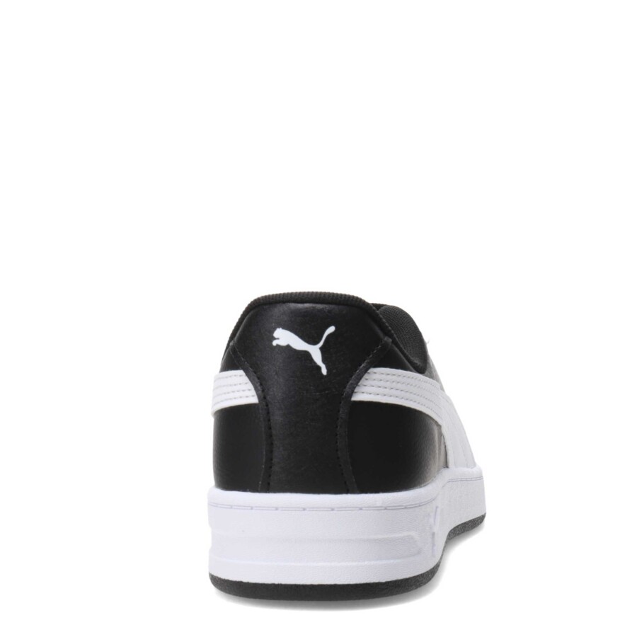 Championes de Hombre Puma Court Classic Clean Negro - Blanco