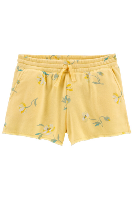 Short con cintura elastizada diseño floral 0