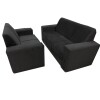 Juego de Living ORFEU 3+2 Negro Juego de Living ORFEU 3+2 Negro