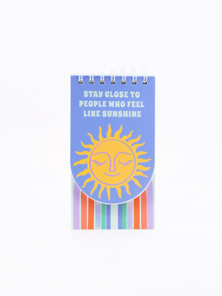 LIBRETA DE NOTAS AZUL