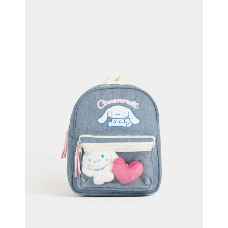 Mochila Denim ''cinnamoroll'' Combinacion Multicolor