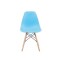 Silla DKR Base - En Madera - Infantil Celeste