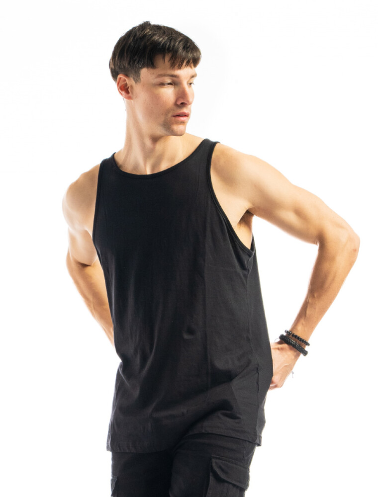 Musculosa Algodón BGDH Negro