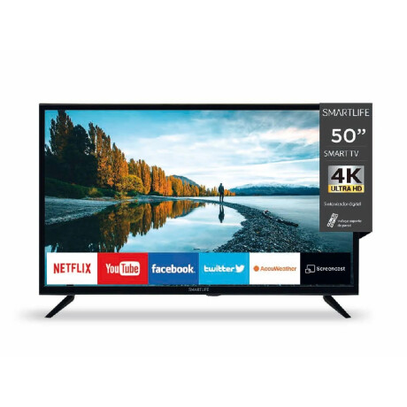 Smart TV Smartlife 50" 4K SL-TV50UHDNX Smart TV Smartlife 50" 4K SL-TV50UHDNX