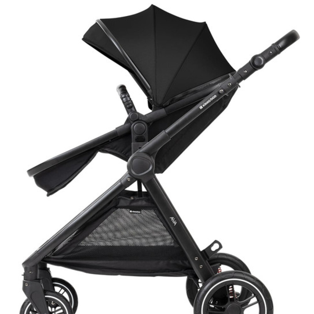 Travel system 4 en 1 TIFFANY ISOFIX KIKKABOO - Black Travel system 4 en 1 TIFFANY ISOFIX KIKKABOO - Black