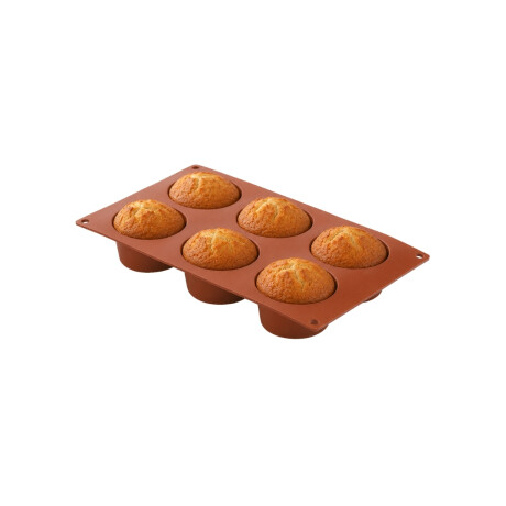 Molde de Silicona Muffins 6 Cavidades Molde de Silicona Muffins 6 Cavidades