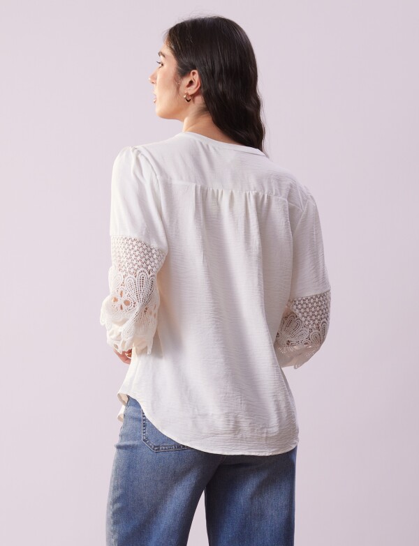 Blusa Crochet CRUDO