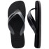 Sandalias de Hombre Havaianas Dual Negro - Gris