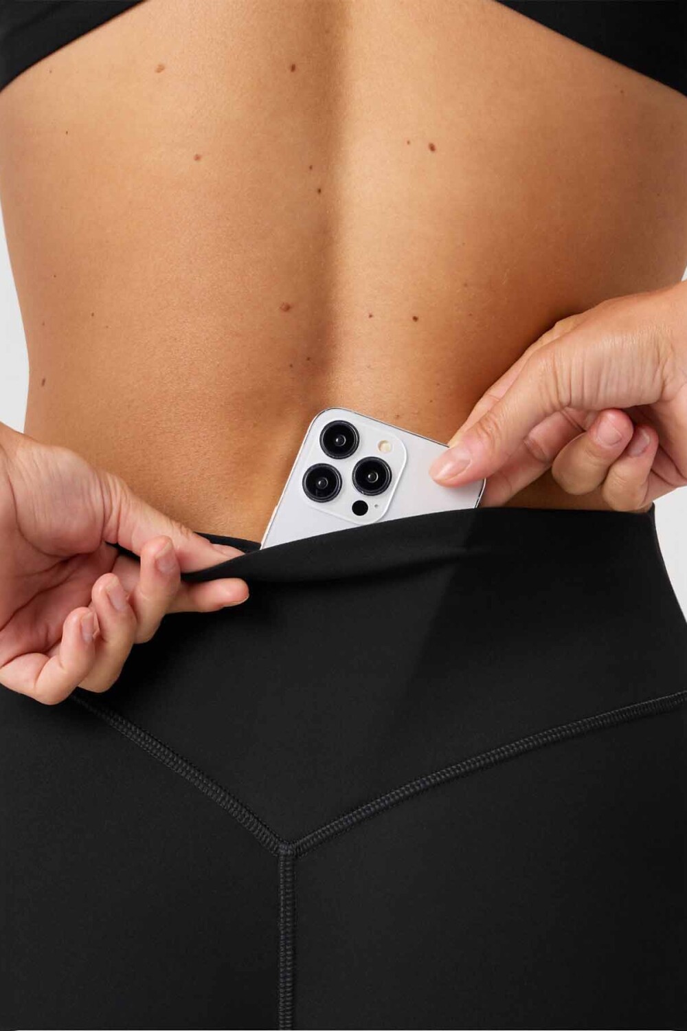 Legging Pureluxe High-Waisted Tlc Mujer Black