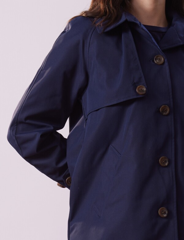 Gabardina Impermeable AZUL