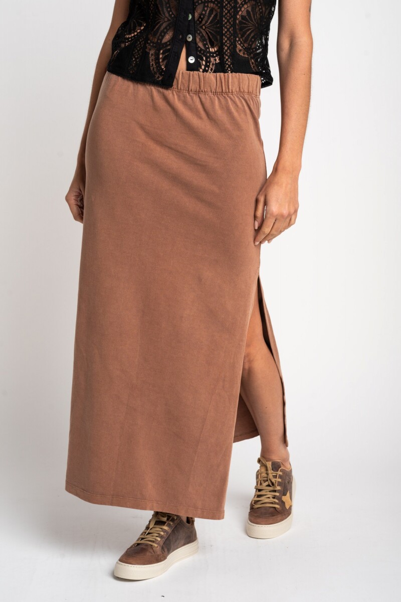 Falda Lavada Tajo Vison