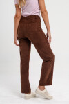 PANTALON JERSEY MARRON