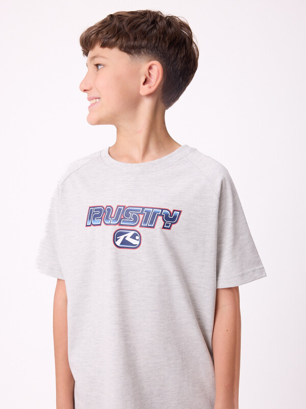 T-SHIRT AROON TEEN RUSTY Gris Melange