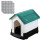 Casa Cucha Mascota Perro L 76x84x69 Resistente + Accesorio Verde