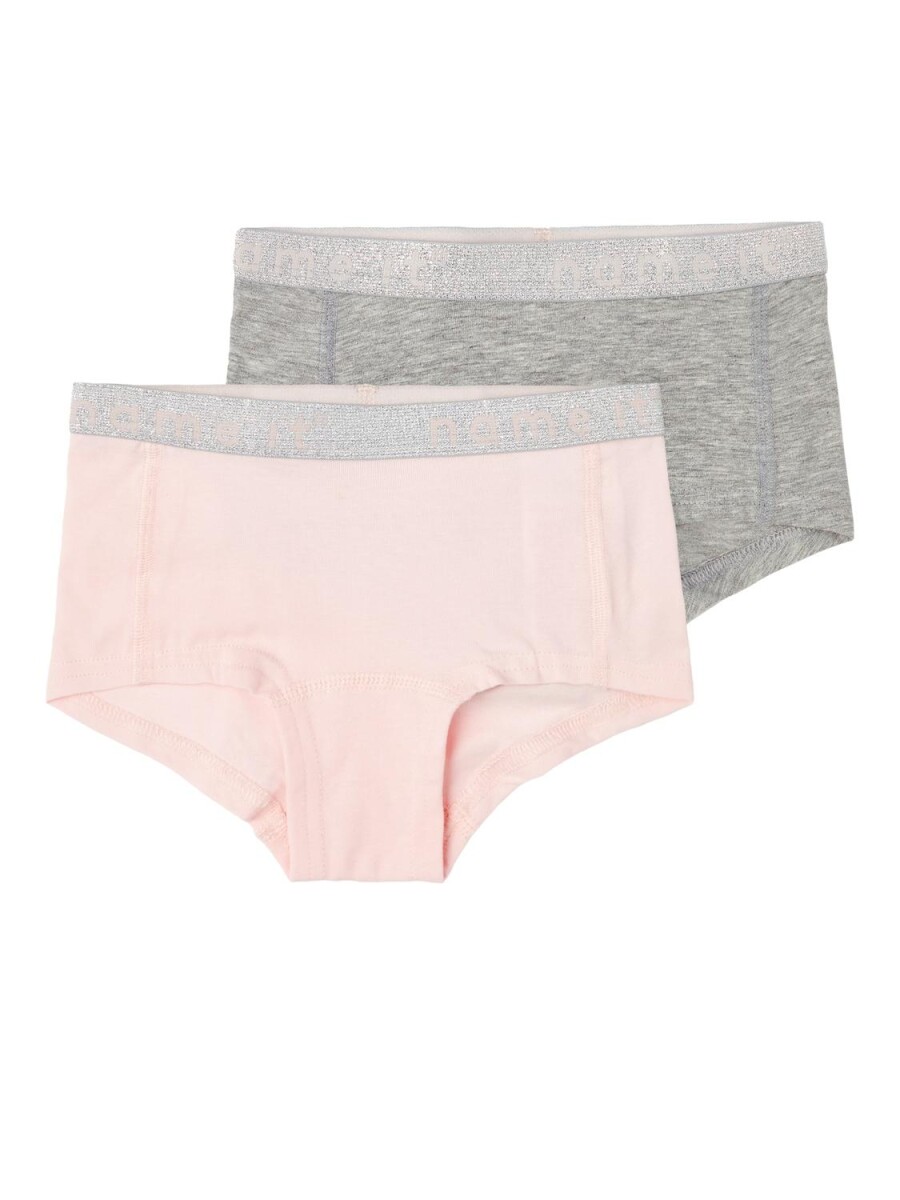 Pack 2 Bombachas Hipster - Barely Pink 
