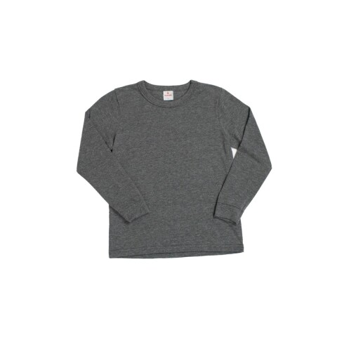 T-SHIRT 4-10 GRIS MELAN