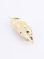 BROCHE HOJAS DORADO